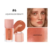 Lakerain Beauty Liquid Blush, Six Color