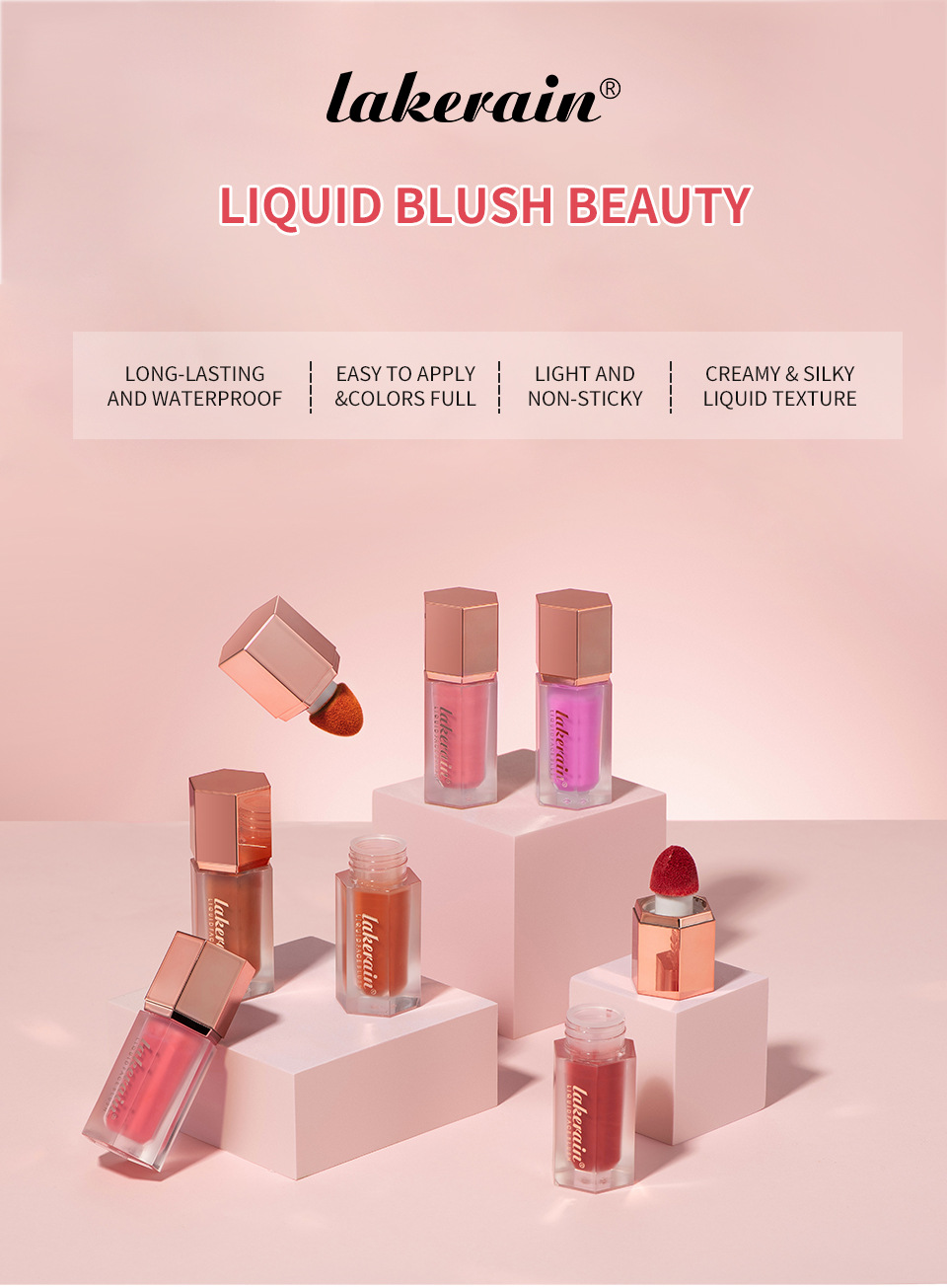 Lakerain Beauty Liquid Blush Product 1